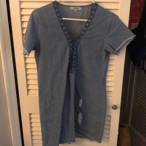 Denim dress